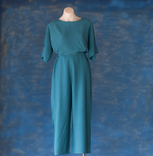 Fate & Becker Jumpsuit in Mediterranean Green