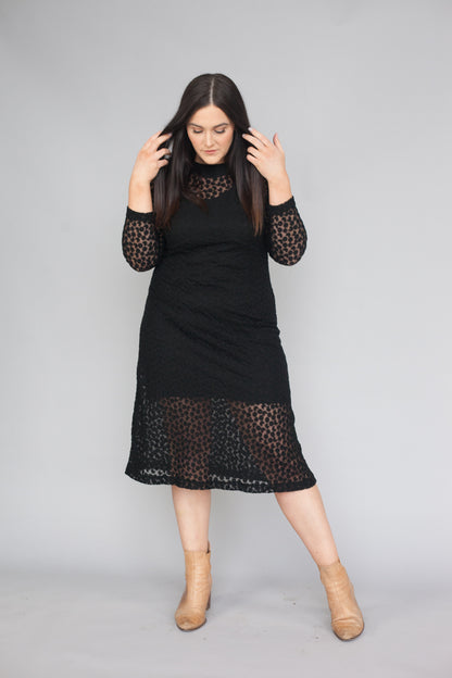 Black Lace Dress