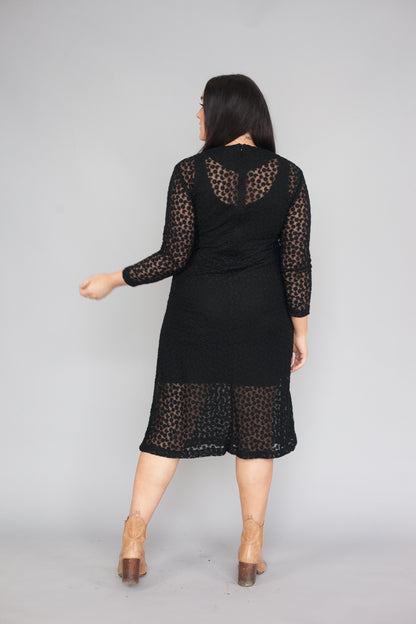 Black Lace Dress