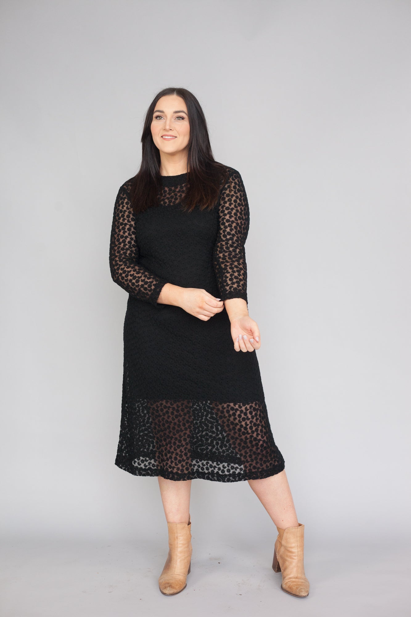 Black Lace Dress