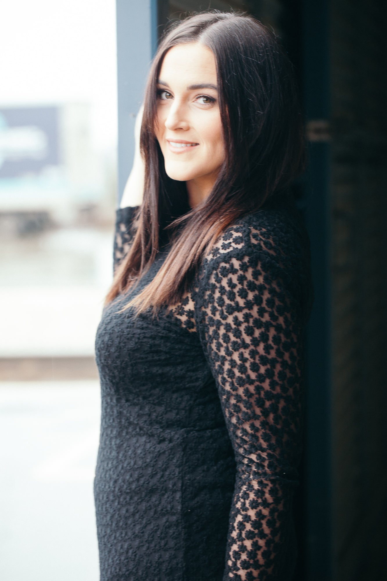 Black Lace Dress